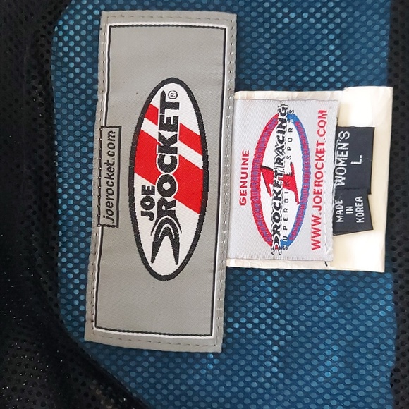 Joe Rocket "Phoenix" Women's Motorcycle Jacket Size L - Picture 9 of 13